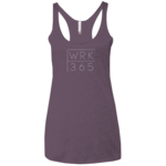 WORK365 Thin Block Logo Racerback Tank