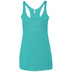 WORK365 Thin Block Logo Racerback Tank