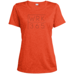 WORK365 Block Logo Heather Dri-Fit Moisture-Wicking T-Shirt