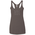 WORK365 Thin Block Logo Racerback Tank